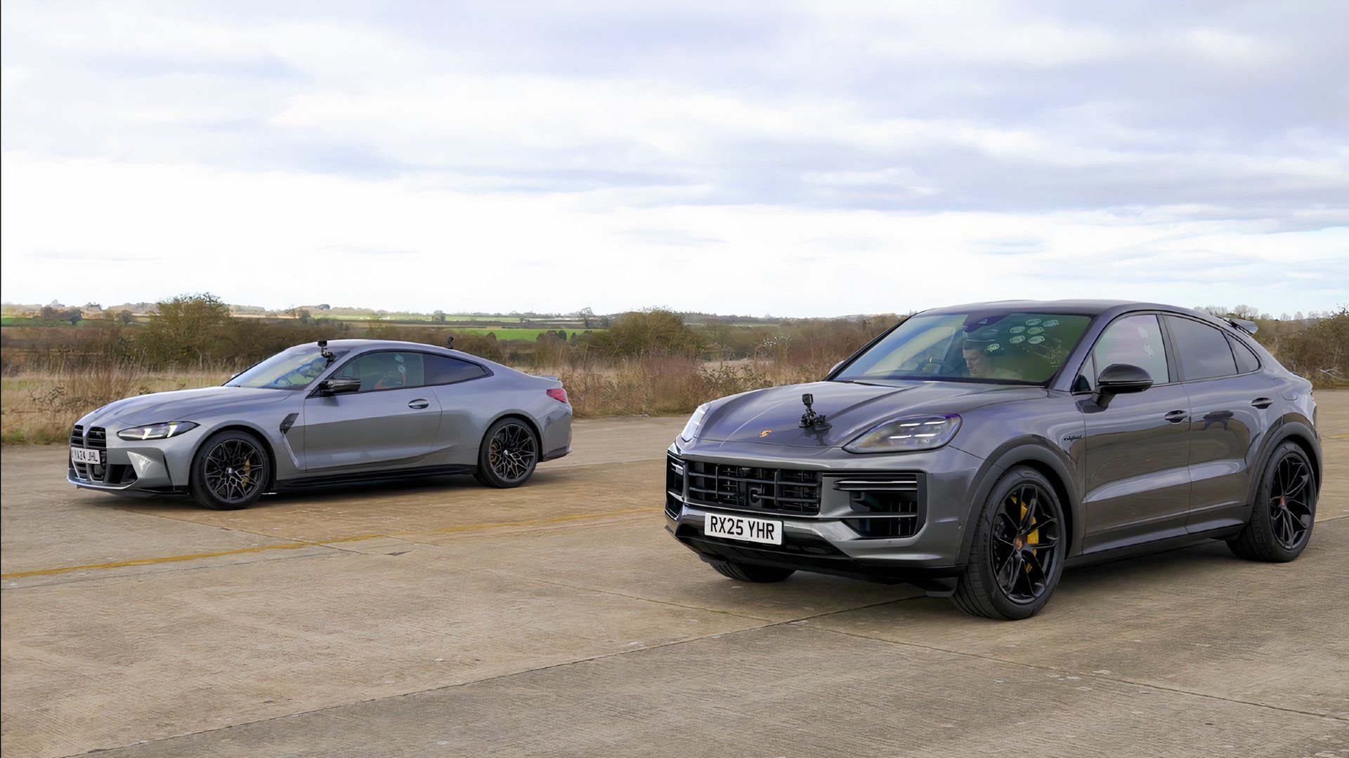 BMW M4 vs Porsche Cayenne Turbo